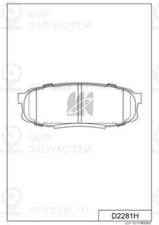 Запчасть KASHIYAMA D2281H