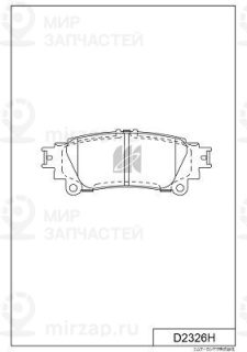 Запчасть KASHIYAMA D2326H