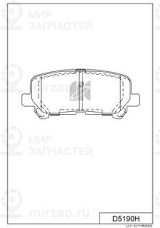 Запчасть KASHIYAMA D5190H