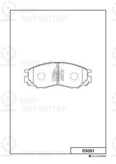 Запчасть KASHIYAMA D6081