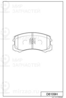 Запчасть KASHIYAMA D6109H