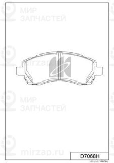 Запчасть KASHIYAMA D7068H