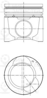 Поршень KOLBENSCHMIDT 40074600