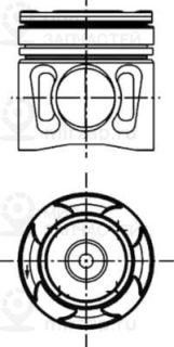 Поршень KOLBENSCHMIDT 40162601