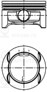 Поршень KOLBENSCHMIDT 40384600