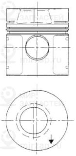 Поршень KOLBENSCHMIDT 91550600