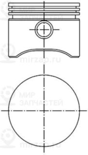 Поршень KOLBENSCHMIDT 94132700