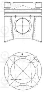 Поршень KOLBENSCHMIDT 94846600
