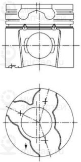 Запчасть KOLBENSCHMIDT 97412700