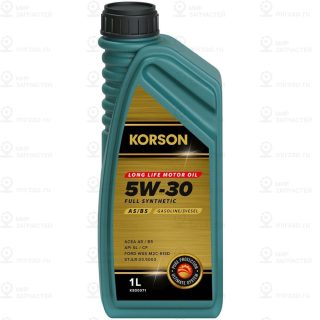 Масло Моторное 5W-30 A5/B5 1L KORSON KS00071