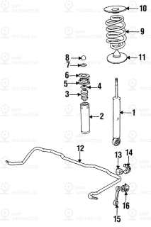 Запчасть BMW 33521092309