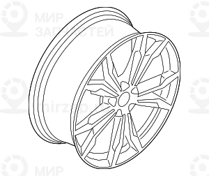 Запчасть BMW 36108008616