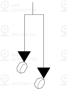 Запчасть BMW 37116783036