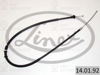 Трос стояночного тормоза LINEX 140192