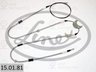 Трос стояночного тормоза LINEX 150181