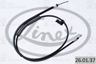 Трос стояночного тормоза LINEX 260137