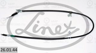 Трос стояночного тормоза LINEX 260144