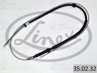 Трос стояночного тормоза LINEX 350232