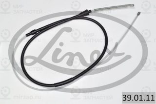 Трос стояночного тормоза LINEX 390111
