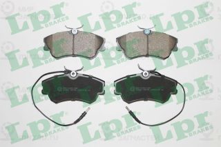 Комплект тормозных колодок (дисковый тормоз) LPR 05P750