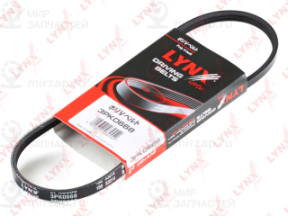 Ремень поликлиновой LYNX 3PK0668