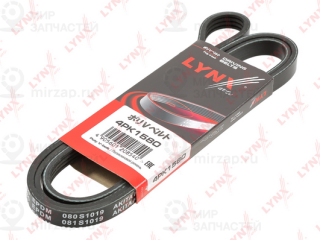 Ремень поликлиновой LYNX 4PK1580