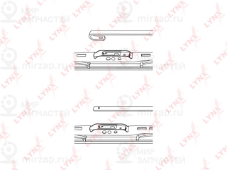 Щетка стеклоочистителя LYNX 650LS