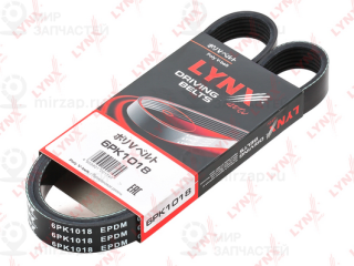 Ремень поликлиновой LYNX 6PK1018