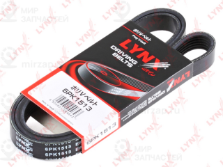 Ремень поликлиновой LYNX 6PK1513