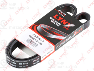Ремень поликлиновой LYNX 6PK1565
