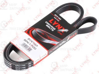 Ремень поликлиновой LYNX 6PK1700