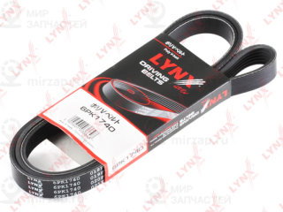 Ремень поликлиновой LYNX 6PK1740