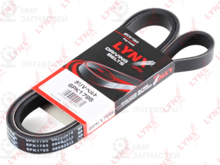 Ремень поликлиновой LYNX 6PK1795