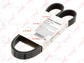 Ремень поликлиновой LYNX 7PK1260