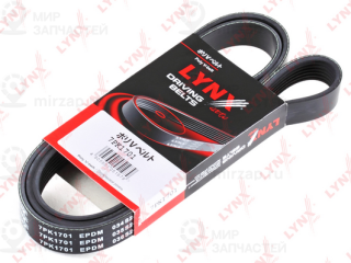 Ремень поликлиновой LYNX 7PK1701