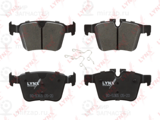 Комплект тормозных колодок (дисковый тормоз) LYNX BD5365