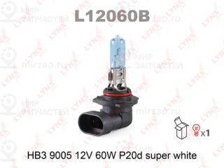 Лампа накаливания, фара дальнего света LYNX L12060B