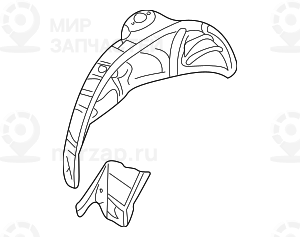 Запчасть BMW 41148231757