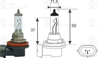 Запчасть MAGNETI MARELLI 002549100000