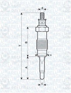 Запчасть MAGNETI MARELLI 062500300304