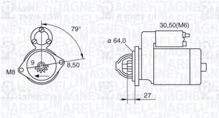 Запчасть MAGNETI MARELLI 063280045010