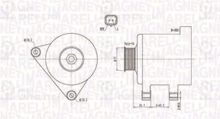 Запчасть MAGNETI MARELLI 063731741010
