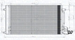 Конденсатор кондиционера MAGNETI MARELLI 350203821000