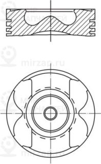Поршень MAHLE 0045902