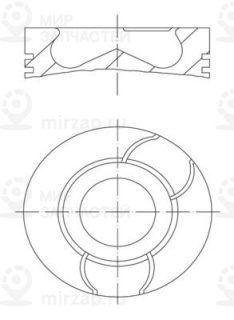 Поршень MAHLE 021PI00124000