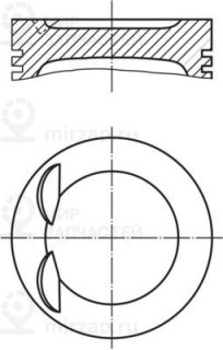 Поршень MAHLE 028PI00119001