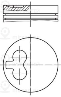 Поршень MAHLE 0298200