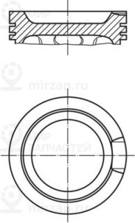Поршень MAHLE 0331601