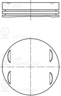 Запчасть MAHLE 0831300