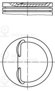 Поршень MAHLE 4481103